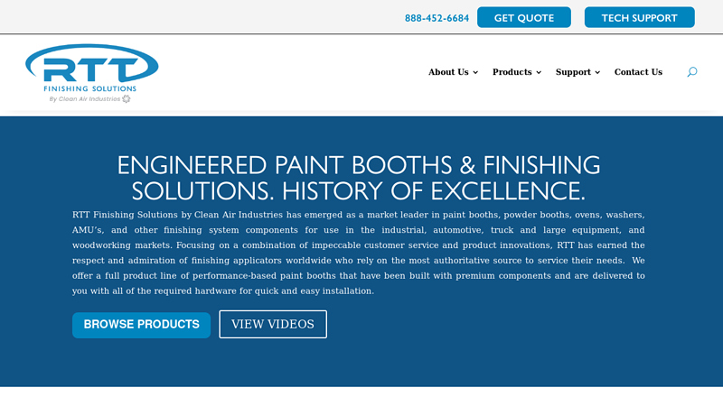 Spray Booths And Finishing Solutions