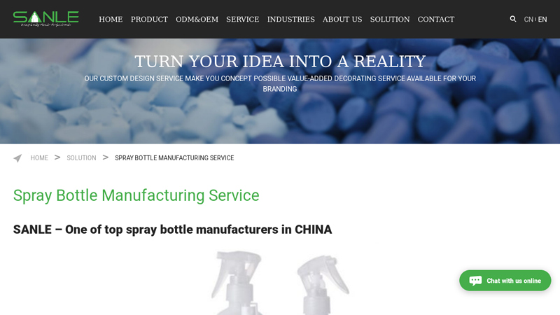 Spray Bottle Manufacturing Service