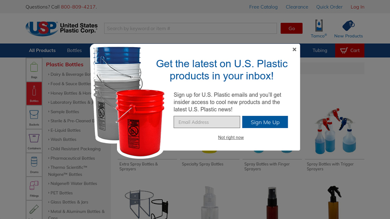 Spray Bottles Category