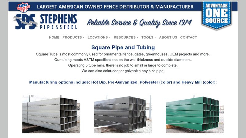 Square Pipe and Tubing