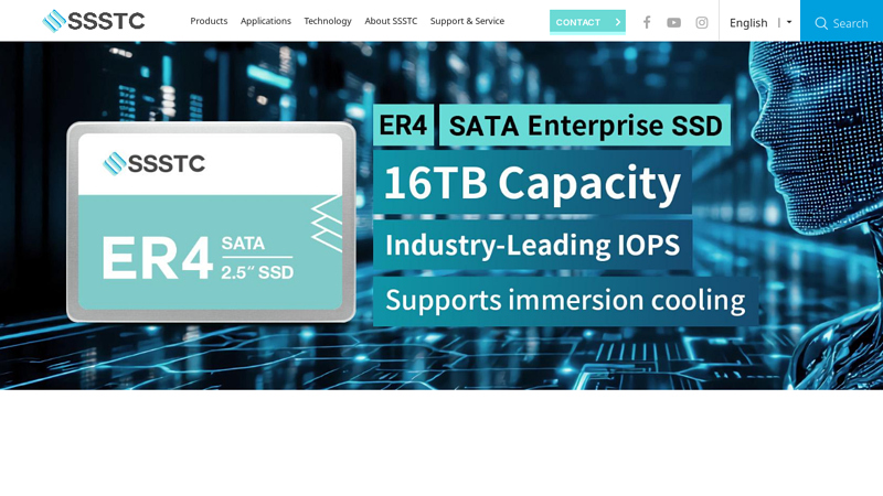 SSSTC|Industrial|Enterprise|Solid State Drives|SATA、Nvme