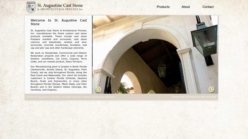 St. Augustine Cast Stone