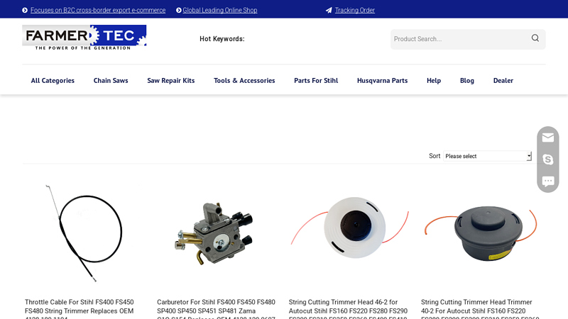 ST FS400 FS450 FS480 Parts