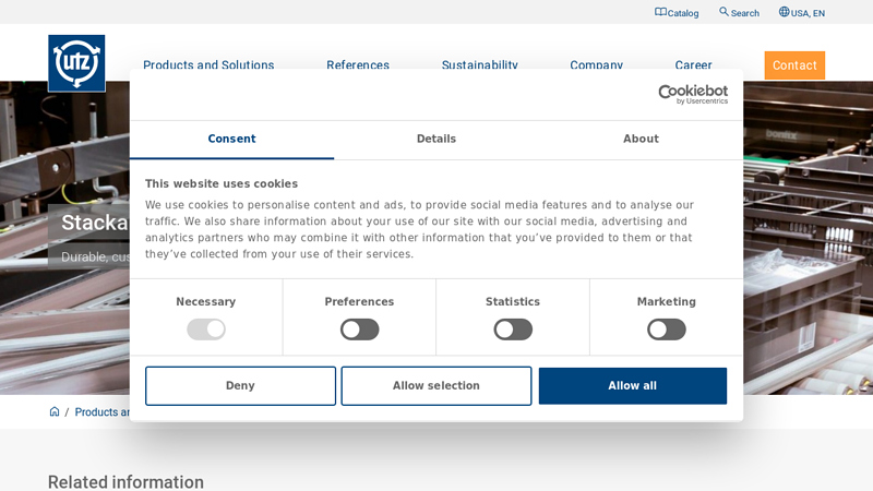 Stackable containers