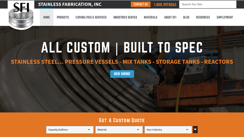 Stainless Fabrication, Inc.