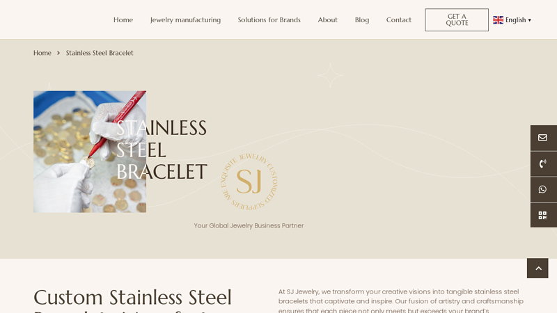 Stainless Steel Bracelet Manufacturer