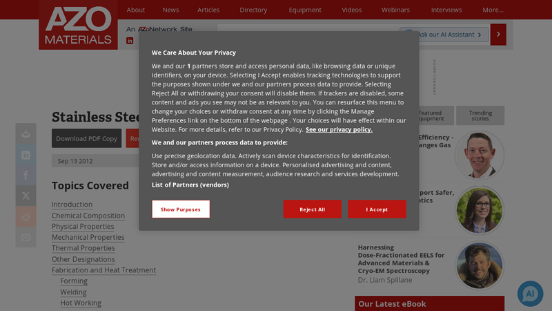 Stainless Steel – Grade 201