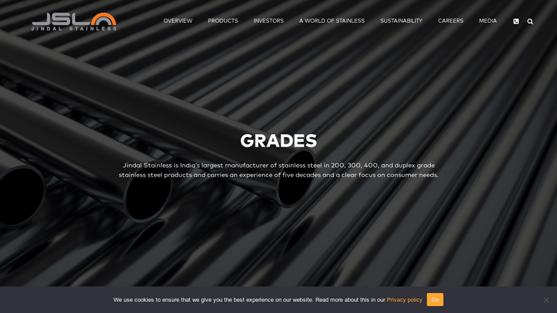 Stainless Steel Grades