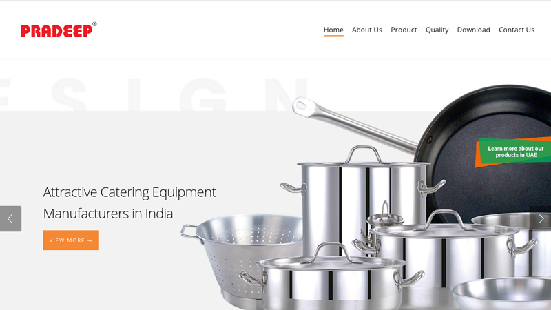 Stainless Steel Kitchenware Manufacturers & Exporters