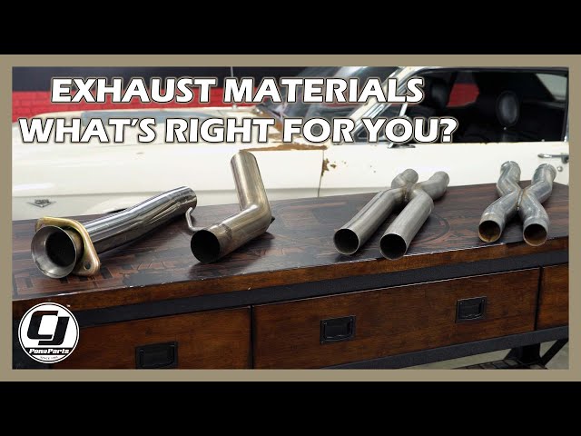 Stainless Steel or Aluminized Exhaust