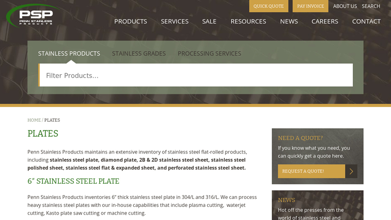 Stainless Steel Plate