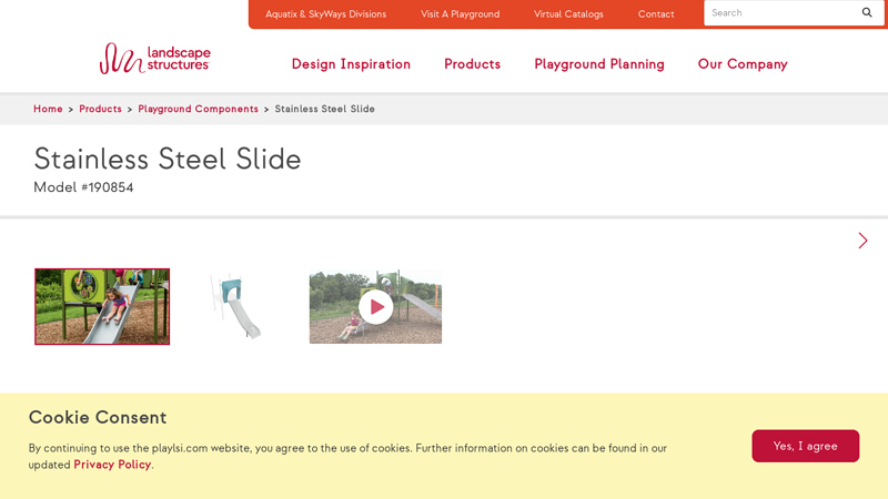 Stainless Steel Slide