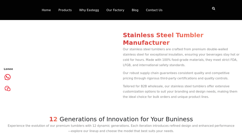 Stainless Steel Tumblers