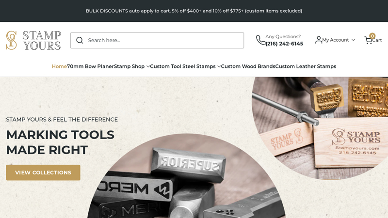 Stamp Yours: Metal Hand Stamps and Accessories