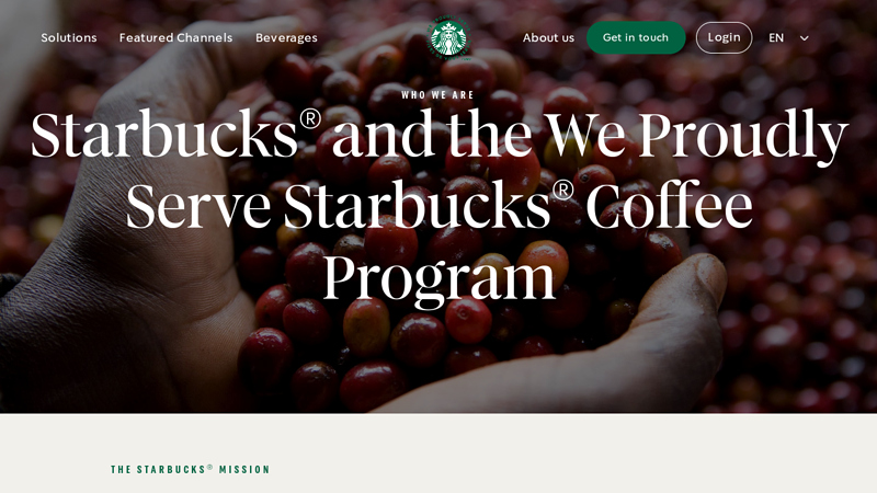 Starbucks for Business
