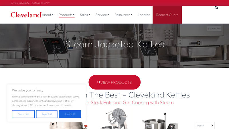 Steam Jacketed Kettles