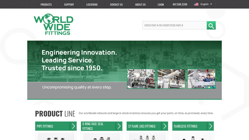 Steel and Stainless Hydraulic Tube and Pipe Fittings