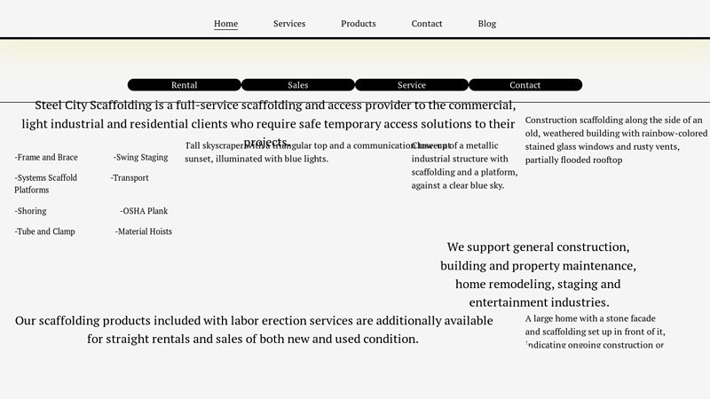 Steel City Scaffolding of Pittsburgh