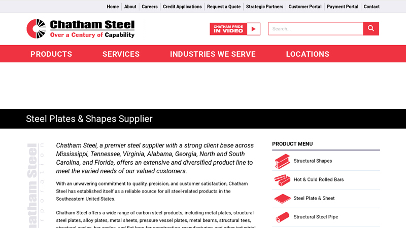 Steel Plates & Shapes Supplier