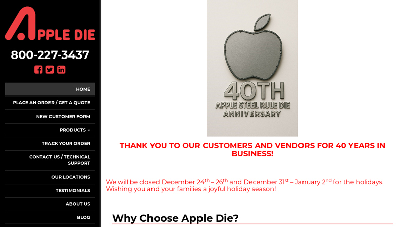 Steel Rule Dies Manufacturer