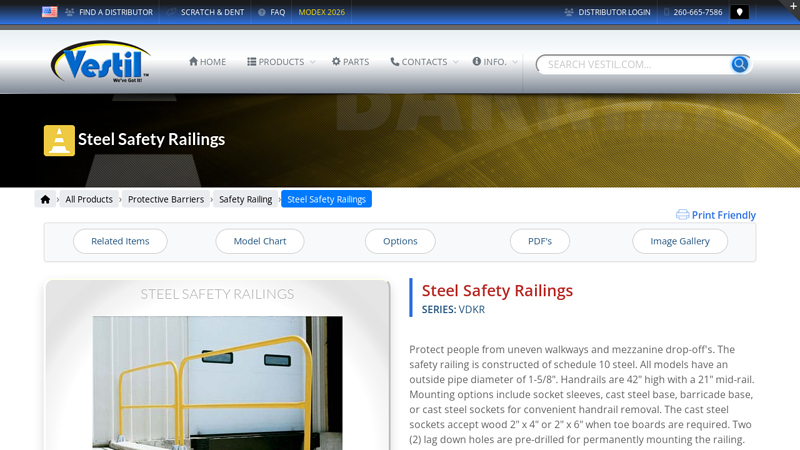 Steel Safety Railings (VDKR)