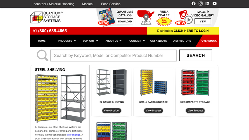 Steel Shelving
