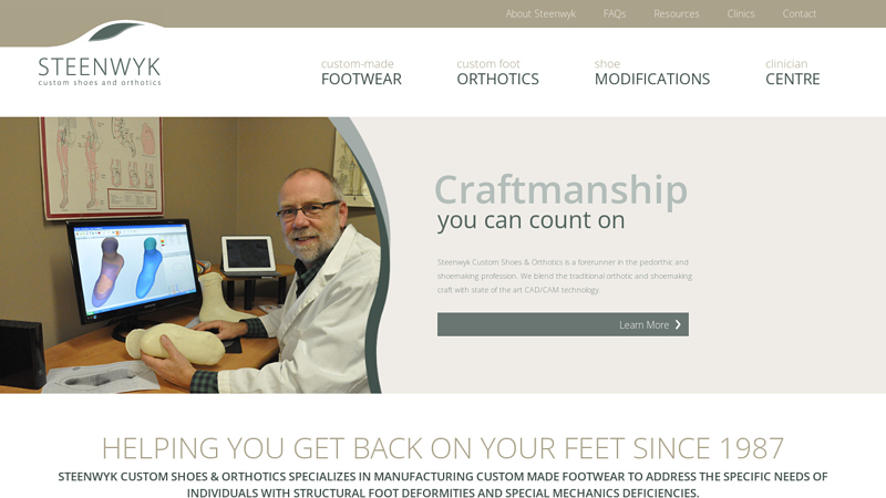 Steenwyk Custom Shoes & Orthotics