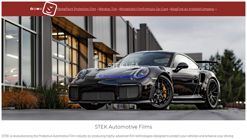 STEK USA: Hydrophobic Paint Protection Film
