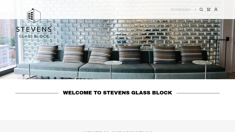 Stevens Glass Block