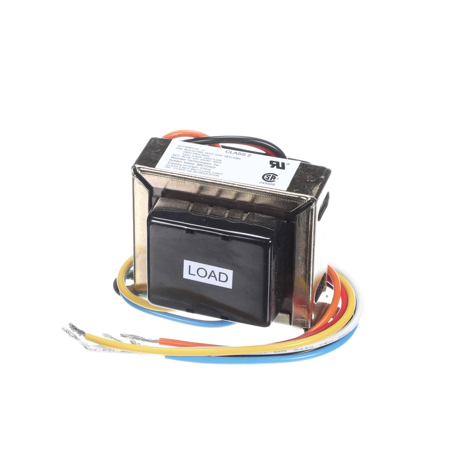 Stoelting 743667 Transformer, 120/208/240 to 24 Volt, 40VA