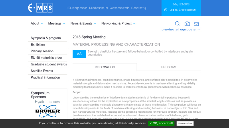 Strength, plasticity, fracture and fatigue behaviour controlled by ...