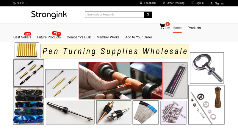 Strongink Pen Kits, Pen Turning Supplies From China