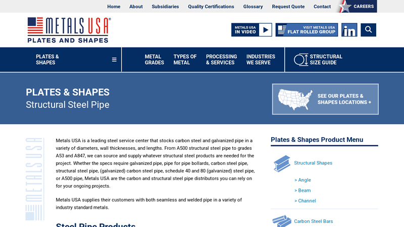 Structural Steel Pipe