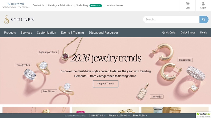 Stuller: Fine Jewelry Manufacturer