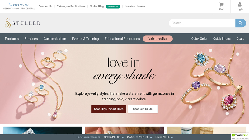 Stuller: Fine Jewelry Manufacturer
