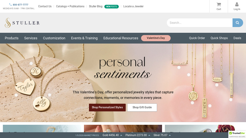 Stuller: Fine Jewelry Manufacturer