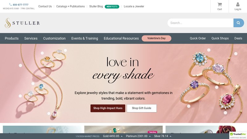 Stuller: Fine Jewelry Manufacturer