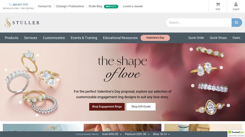 Stuller: Fine Jewelry Manufacturer