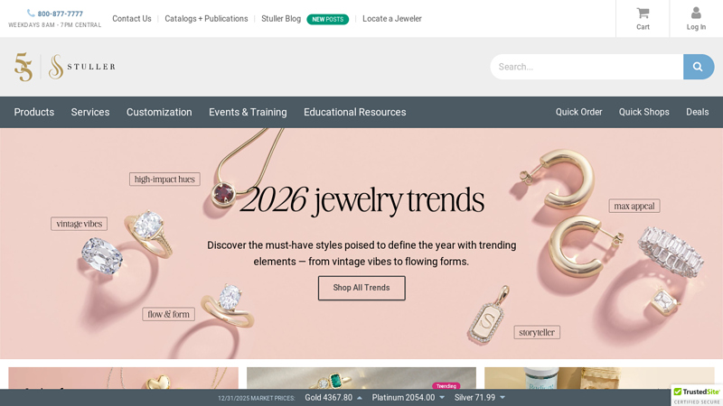 Stuller: Fine Jewelry Manufacturer