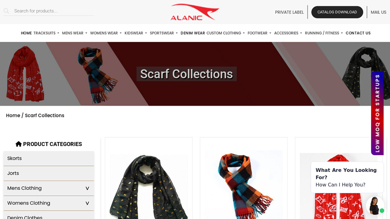 Stylish Wholesale Scarf Manufacturer & Bulk Supplier