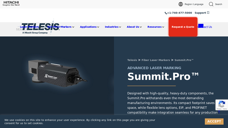 Summit.Pro Industrial Fiber Laser