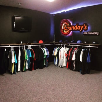 Sunday's Silk Screening LLC custom t-shirts