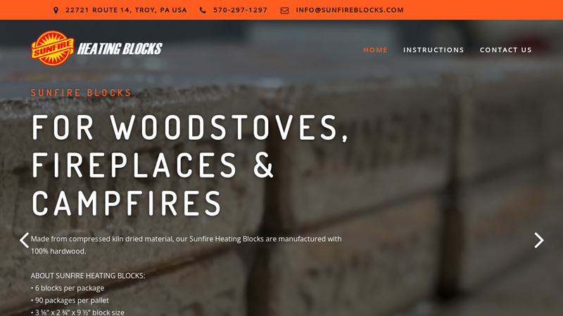 Sunfire Heating Blocks