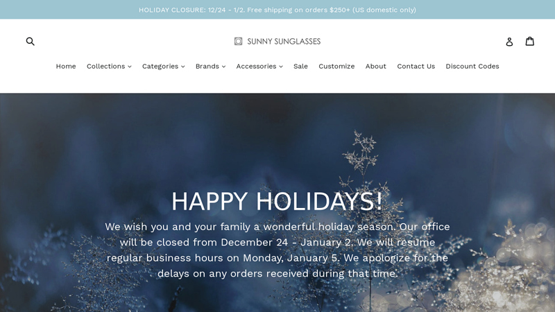 Sunny Sunglasses - Bulk Wholesale Sunglasses and Eyewear