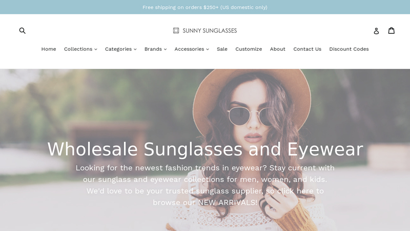 Sunny Sunglasses - Bulk Wholesale Sunglasses and Eyewear