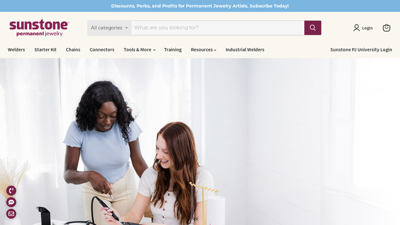 Sunstone Permanent Jewelry Welders