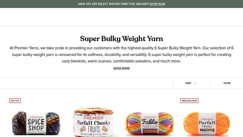 Super Bulky Weight Yarn