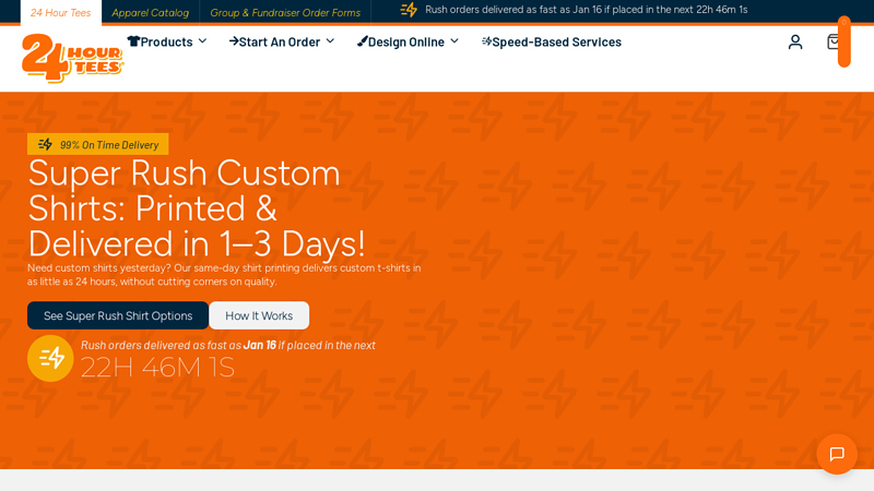 Super Rush Custom Shirts custom t-shirts