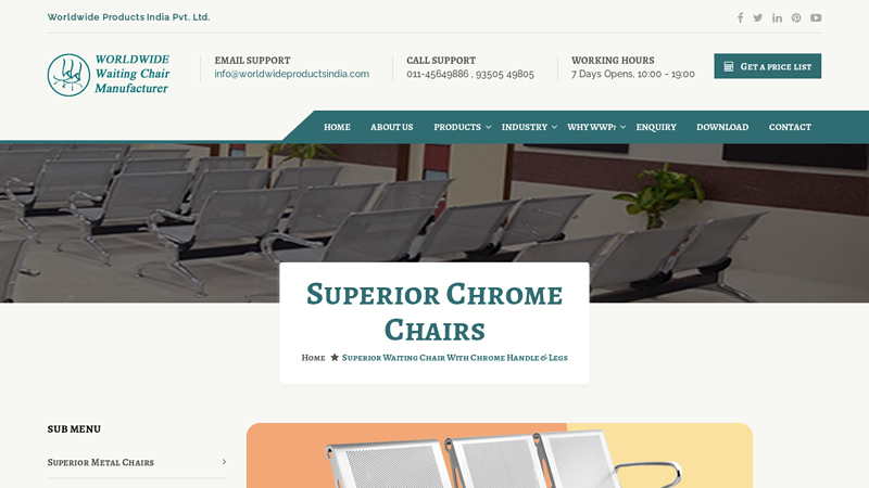 Superior Chrome Chairs