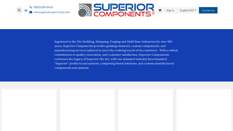 Superior Components and Manufacturing